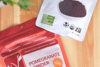 Sunfoodのマキベリーパウダー×Navitas Naturalsのザクロパウダー