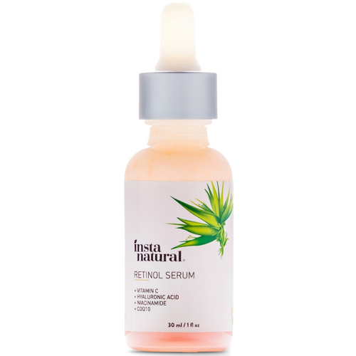 InstaNatural, Retinol Serum, With Vitamin C + Hyaluronic Acid
